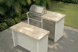 Galley Kitchen & Bar - Perfect Outdoor Cooking Combination
